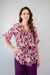 Larosela Print Chiffion Shirt