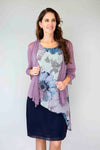 Merric Night Out Sparkle Lightweight Open Cardigan
