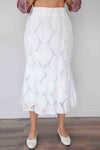 Merric Elastic Waist Lace Skirt