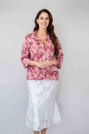 Merric relaxed fit 3/4 sleeve shirt