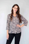 Merric relaxed fit 3/4 sleeve shirt