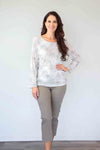 Merric Velvet Simple Top