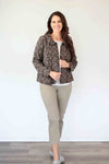 Larosela Back Elastic Waist 97%Cotton Pants