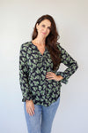 Larosela Print Chiffion Shirt