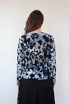 Merric Velvet Mesh Top