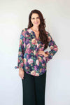 Larosela Print Chiffion Shirt