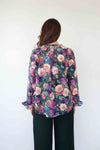Larosela Print Chiffion Shirt