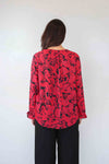 Larosela Print Chiffion Shirt