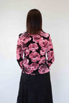 Merric Velvet Mesh Top