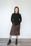 Merric Knited Crushed Front Top