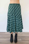 Larosela Check Print Skirt