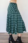 Larosela Check Print Skirt