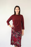 Merric Knited Crushed Front Top