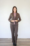 Larosela Tweed Full-Length Pants