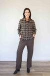 Larosela Tweed Full-Length Pants
