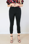 Larosela Elastic Waist Long Pants with Side Pockets