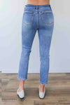 Fairy turn Sparkling Jeans with Rhinestones