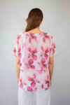 Merric Chiffon Print Top