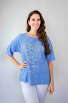 Fairy Tern Heart Print 100% Cotton Shirt