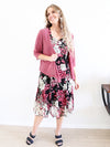 Merric Sparkle Tie Up Open Cardigan