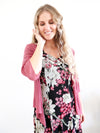 Merric Sparkle Tie Up Open Cardigan