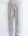 Larosela Elastic Waist Long Pants with Side Pockets