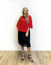 Merric Opera-cape blouse