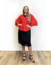 Merric Opera-cape blouse